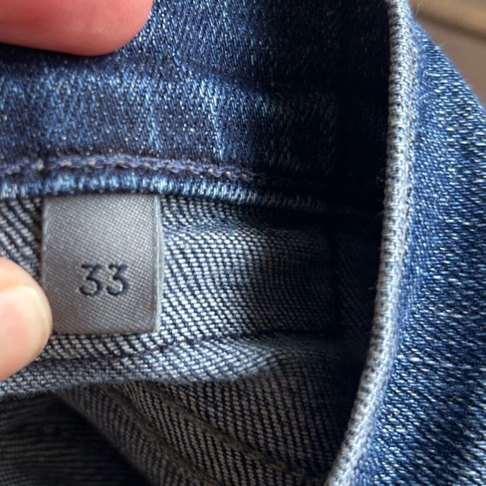 Citizens of Humanity Mens Sid Straight Leg Jeans Blue Wash 604-372 Made in USA - Picture 10 of 16